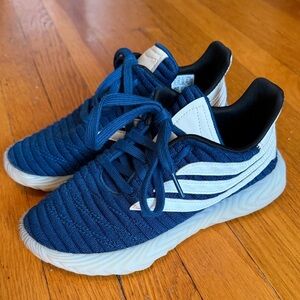 ADIDAS Marine Blue SOBAKOV Athletic SNEAKERS Shoes size 4